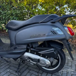 Sym Fiddle 2 2018 mat grijs achterkant links