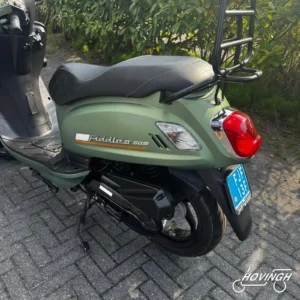 Mat Olive 2022 nummerplaat geel kenteken