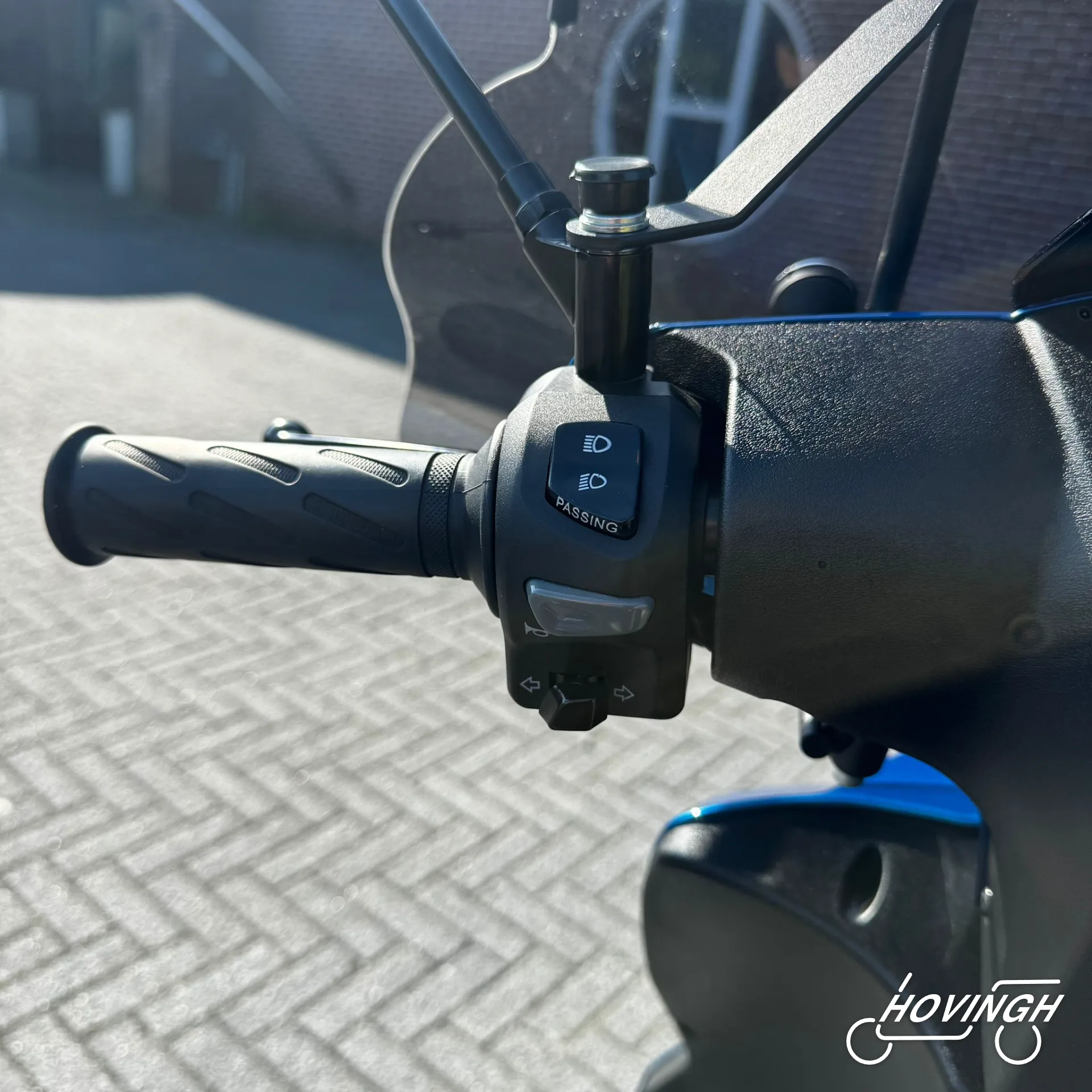Peugeot Kisbee 2019 blauw detail