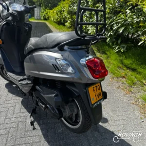 Sym Fiddle2 2014 nummerplaat geel kenteken