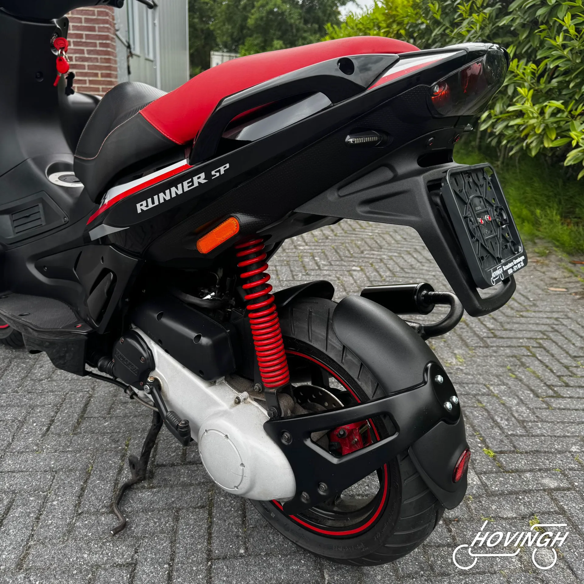 Gilera Runner SP50 RST 2008 motor en techniek