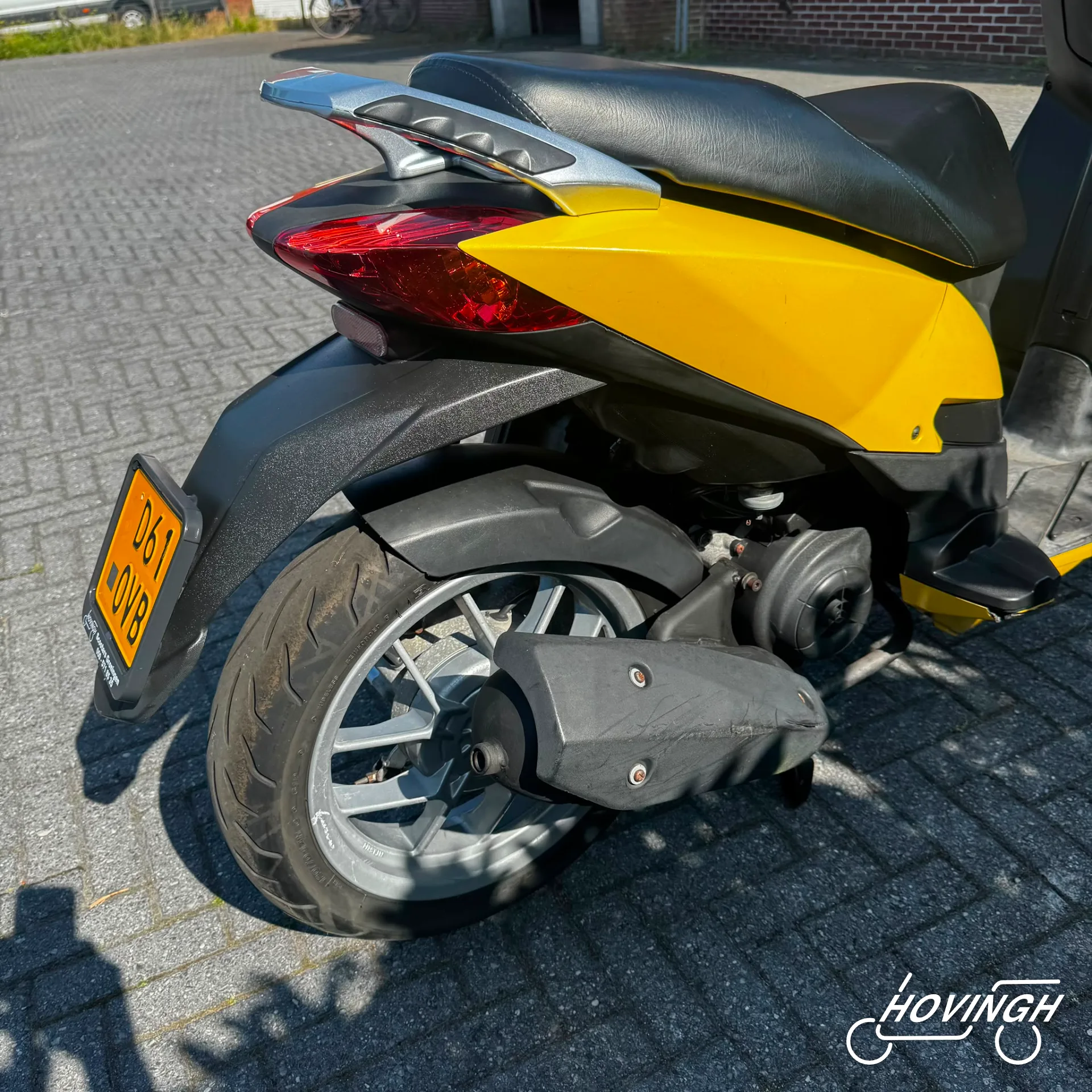 Aprilia Sportcity 4T 2010 motor en techniek