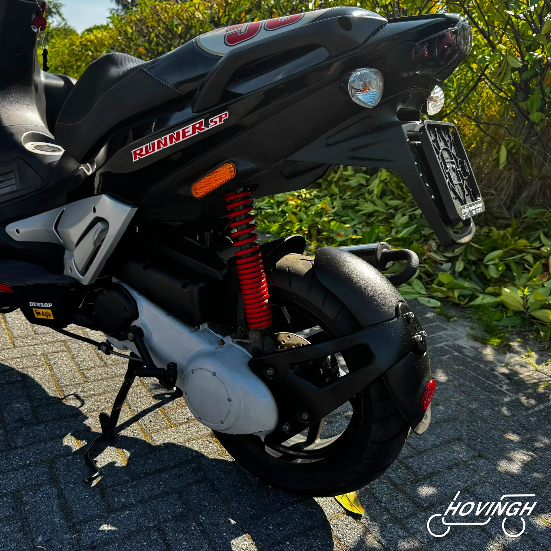 Gilera Runner RST Marco Simoncelli 58 motor en techniek