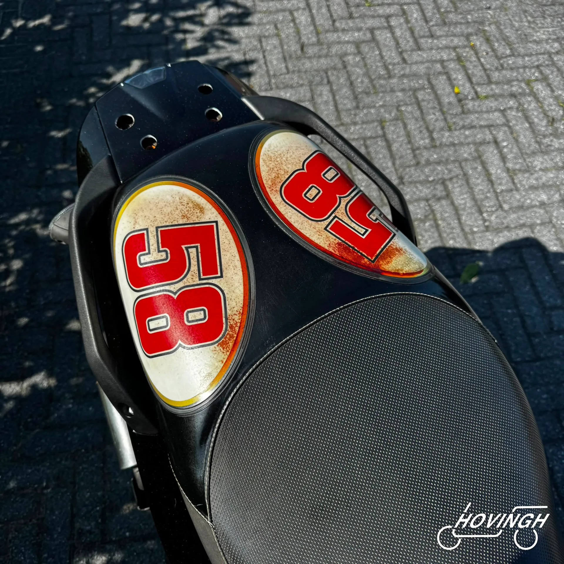 Gilera Runner RST Marco Simoncelli 58 detail