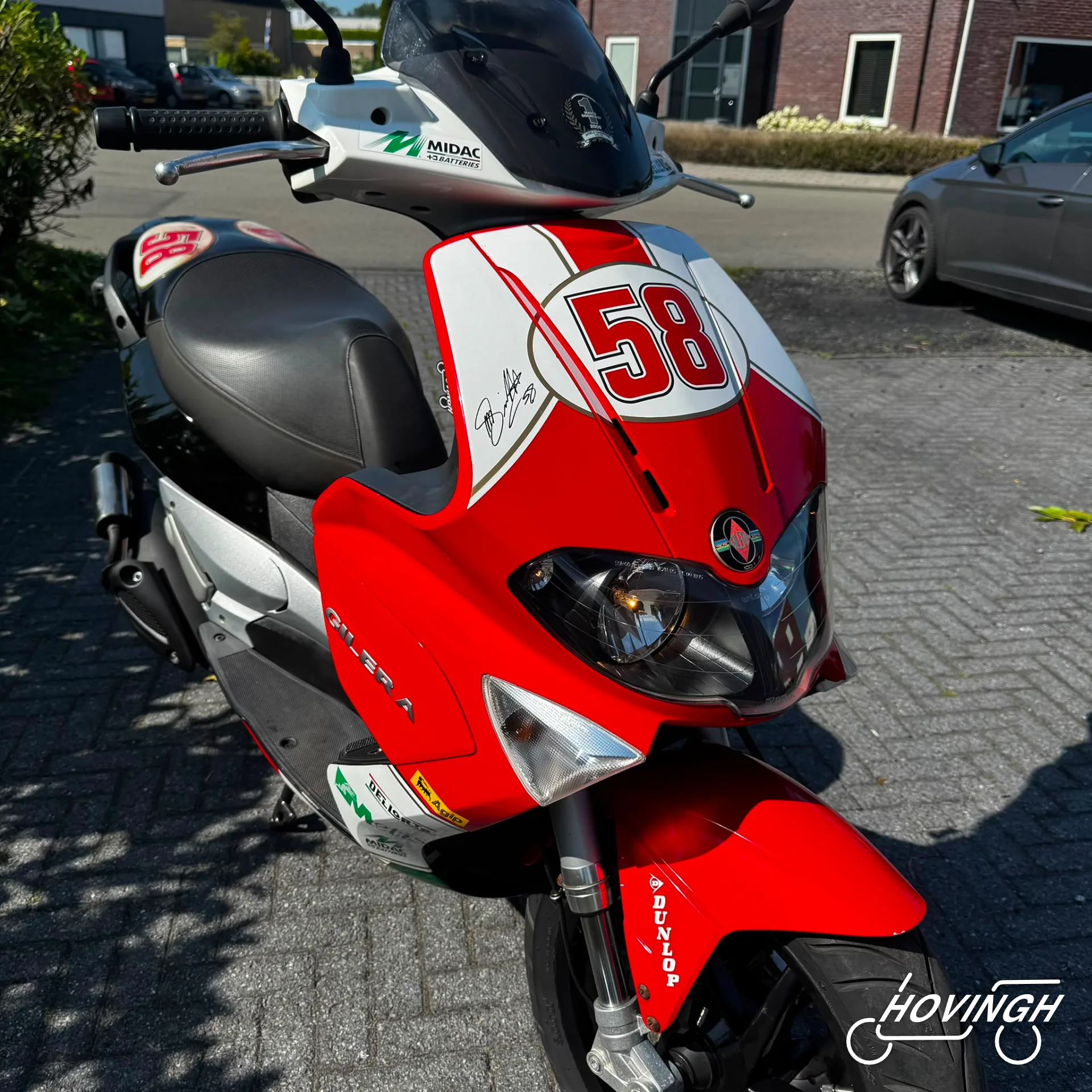 Gilera Runner RST Marco Simoncelli 58 verlichting