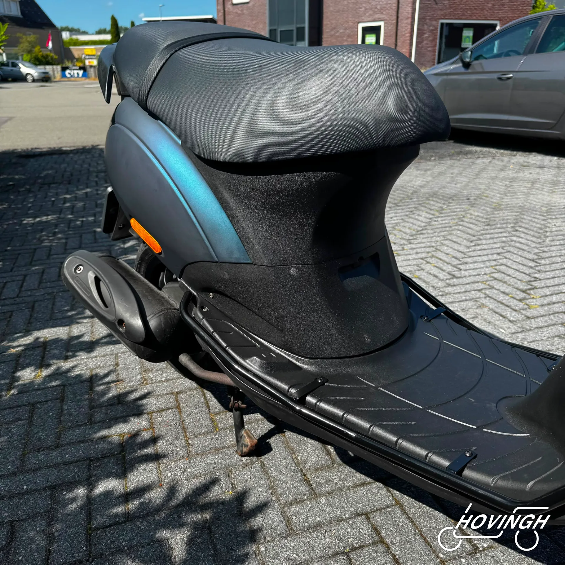 Piaggio zip 4T mat cameleon 2006 uitlaat
