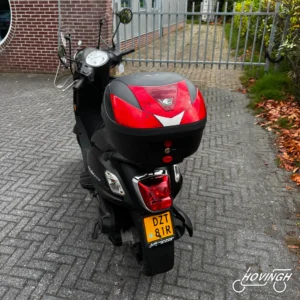 Sym Fiddle2 2022 mat zwart achterkant aanzicht